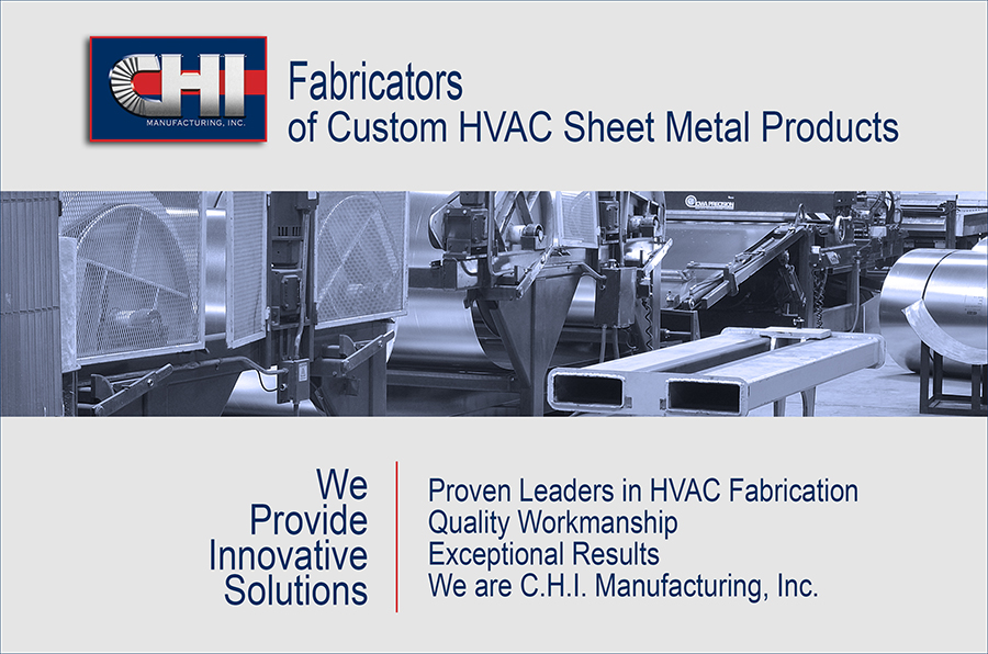 C.H.I. Custom HVAC Sheet Metal Fabricators.